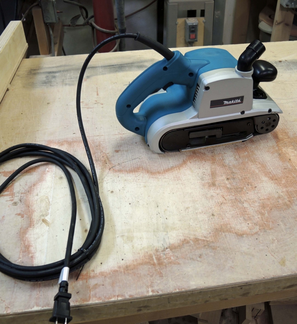 My First Makita 4x24 Belt Sander Bruce Erdman Joiner of Fine Furniture